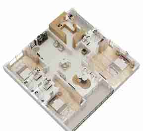 4.5 BHK 2800 sq.ft.